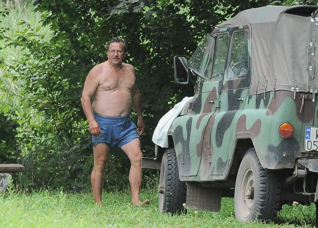 Bronisław Komorowski w Budzie Ruskiej podczas wakacyjnego urlopu Bronisław Komorowski w Budzie Ruskiej podczas wakacyjnego urlopu