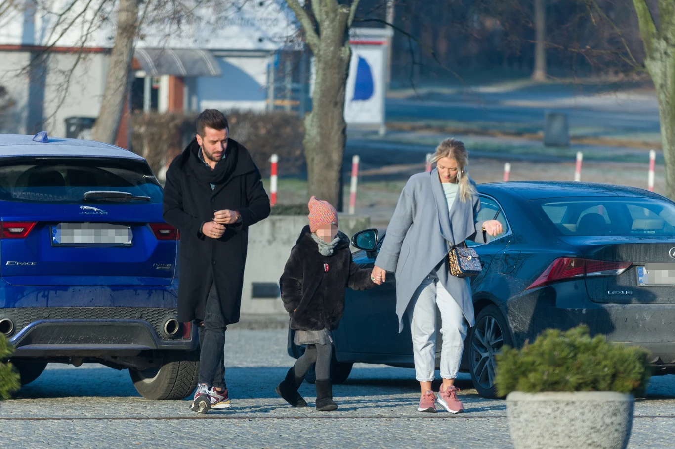 Rafał Szatan i Barbara Kurdej-Szatan z córką