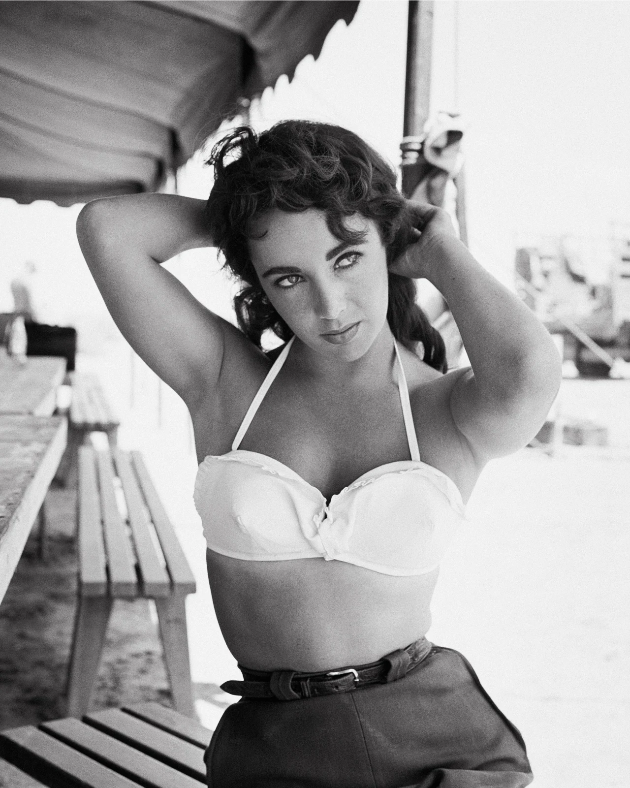 Pierwszymi filmami, w jakich wystąpiła Taylor, były m.in. "Powrót Lassie" Freda Wilcoxa, "Ojciec narzeczonej" Vincente'a Minnellego i "Miejsce na słońcu" George'a Stevensa. 
Najlepszy okres kariery zawodowej Taylor przypadł na lata 50. i 60. Wystąpiła wówczas m.in. w tak głośnych filmach, jak "Olbrzym" George'a Stevensa (u boku Jamesa Deana), "Poskromienie złośnicy" Franka Zeffirellego, "Butterfield 8",  "Kotka na gorącym, blaszanym dachu" Richarda Brooksa i "Kto się boi Virginii Woolf?".