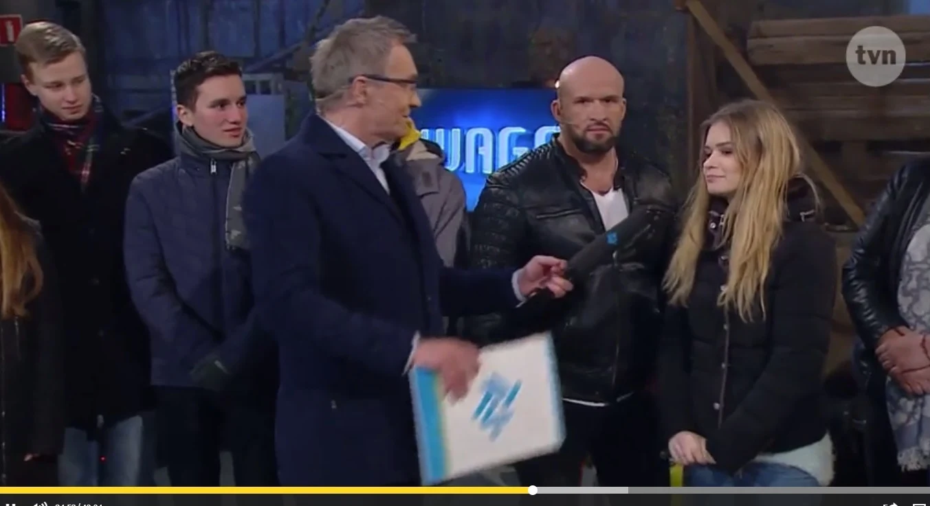 Julia Wróblewska w "Uwadze" (Screen: uwaga.tvn.pl)