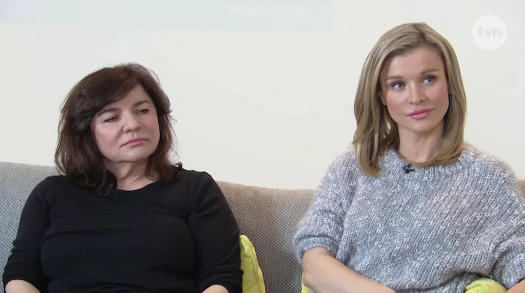 Joanna Krupa z mamą