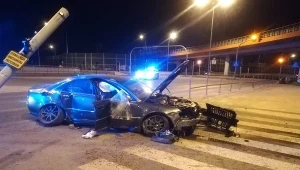 Nieodpowiedzialnym kierowcą okazał się 41-letni mieszkaniec Łodzi