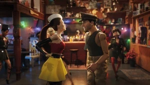 Leslie Mann i Steve Carell w filmie "Witajcie w Marwen"