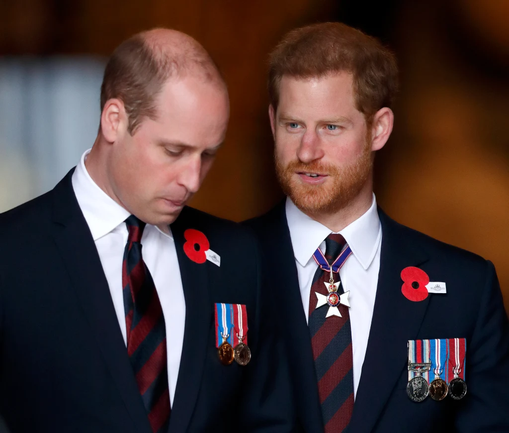 Książę William i książę Harry