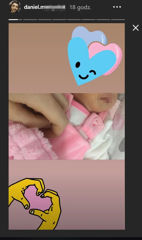 Daniel pochwalił się córką Daniel pochwalił się córką