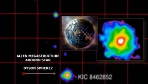 Pierwsze rezultaty poszukiwania śladów cywilizacji wokół gwiazdy KIC 8462852