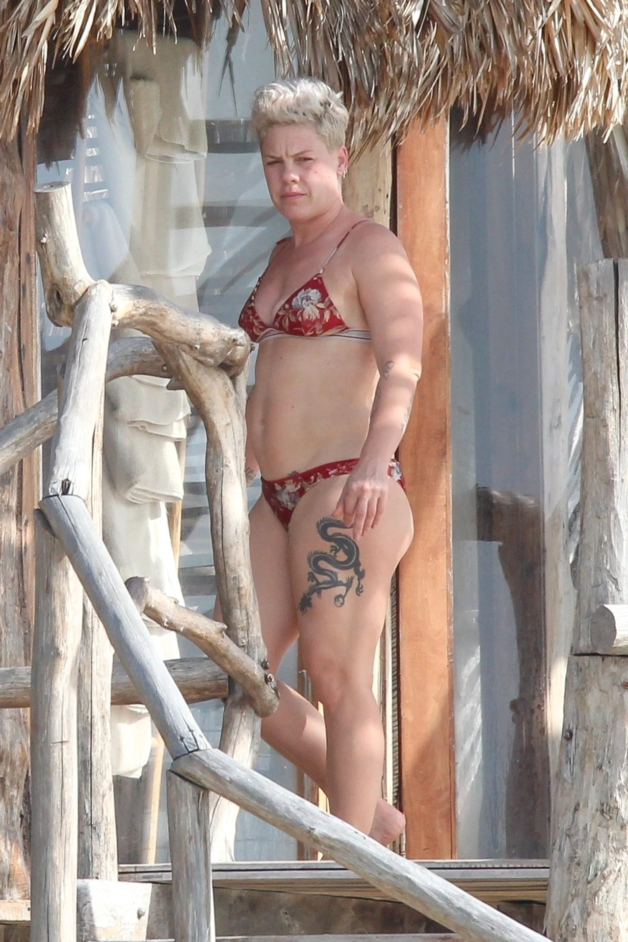 Pink na wakacjach Pink na wakacjach