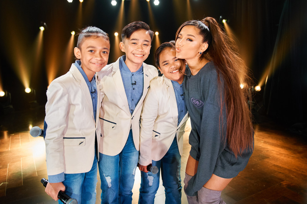 TNT Boys w towarzystwie Ariany Grande