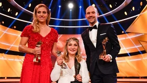 Angelique Kerber, Kristina Vogel i triathlonista Patrick Lange