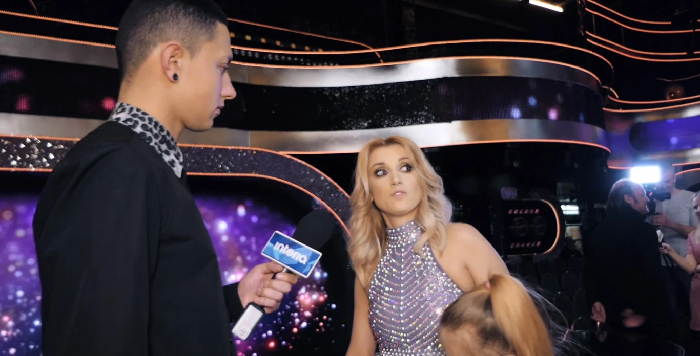 Justyna Żyła podczas rozmowy Justyna Żyła podczas rozmowy