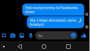 Tryb ciemny (nocny) w Facebook Messengerze - jak go uruchomić?