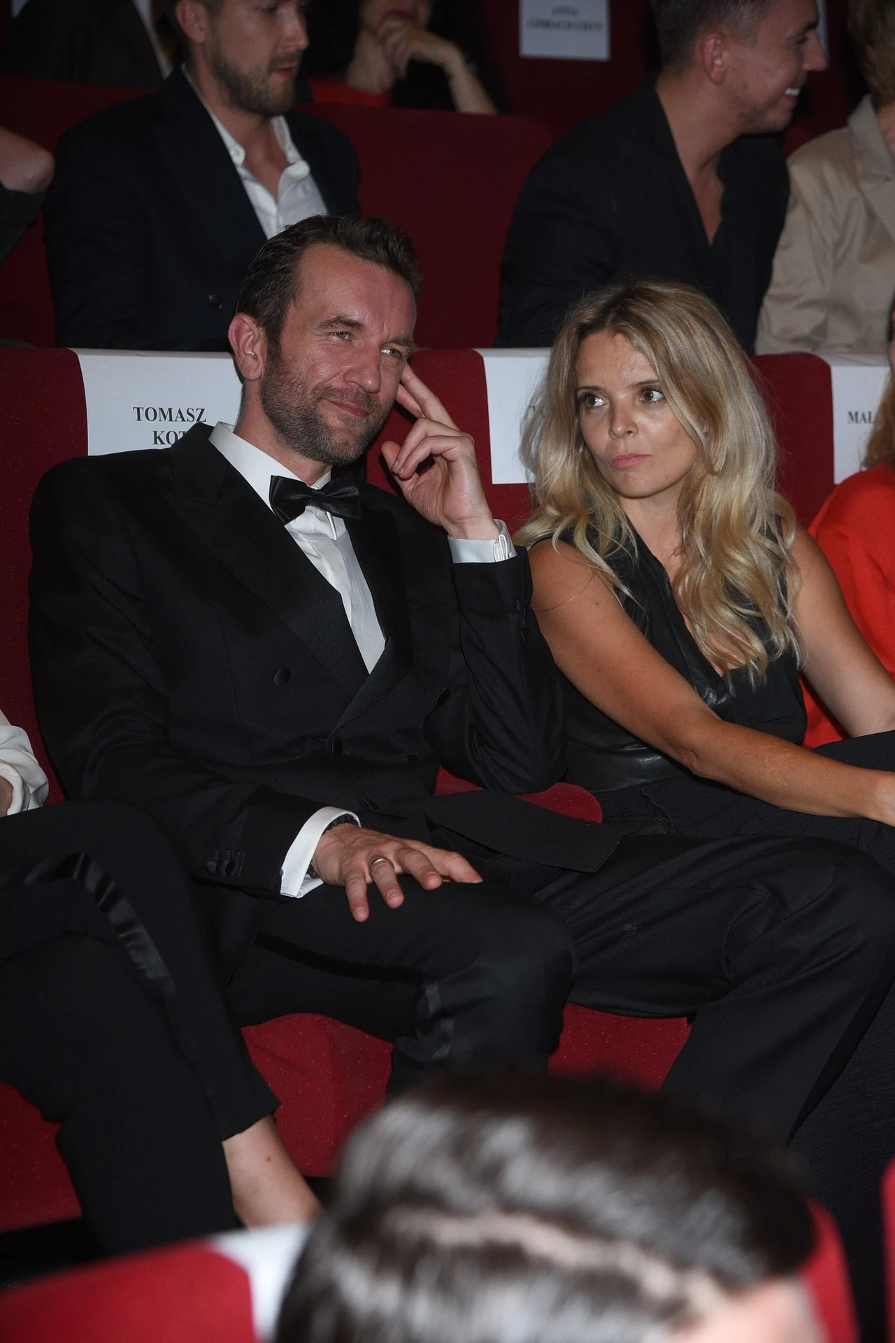 Tomasz Kot z żoną Tomasz Kot z żoną