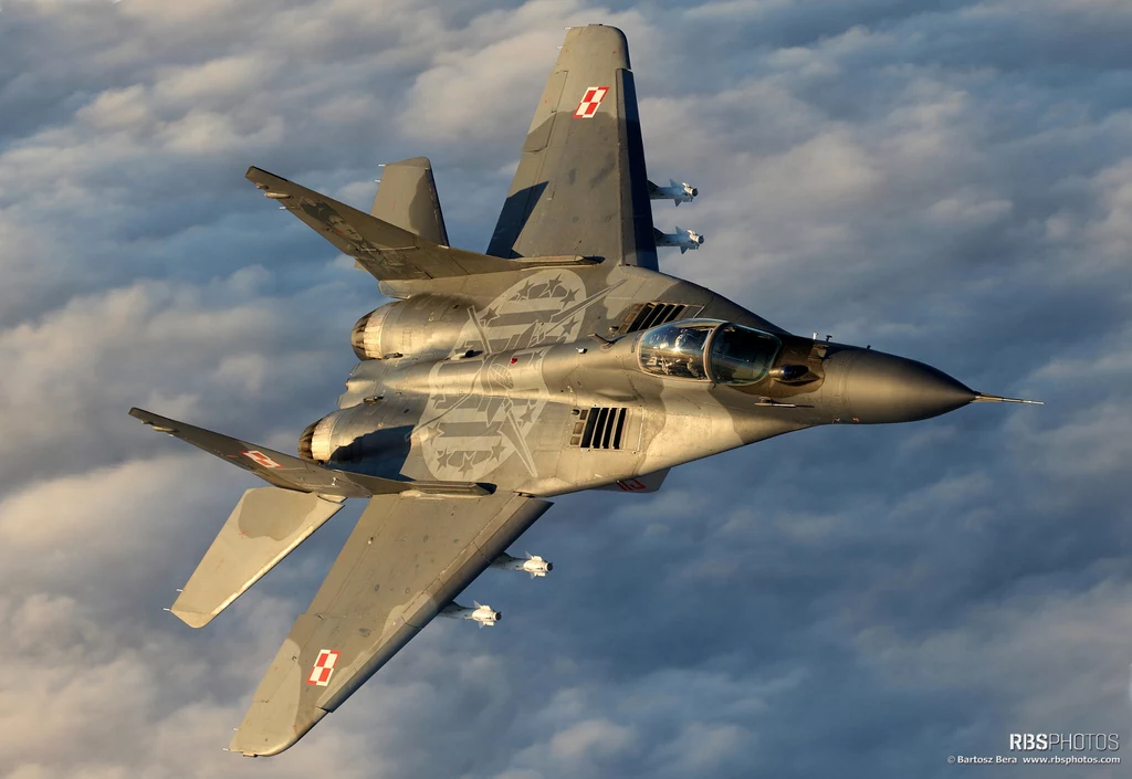 Polski MiG-29 uszkodził budynki we wsi koło Malborka