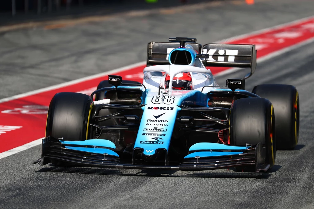 Robert Kubica za kierownicą Willamsa FW42