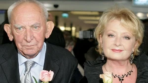 Gustaw Holoubek i Magdalena Zawadzka