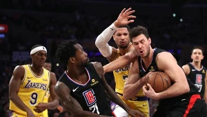 Ostra walka w starciu Clippers z Lakers