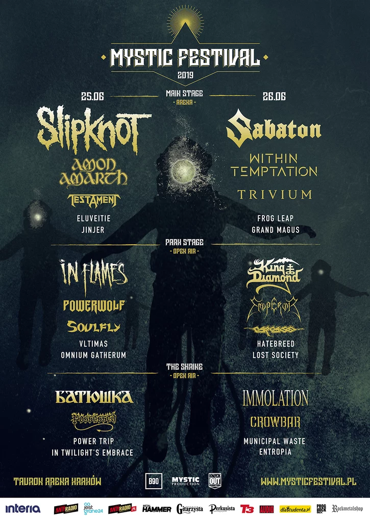 Oficjalny plakat Mystic Festival 2019