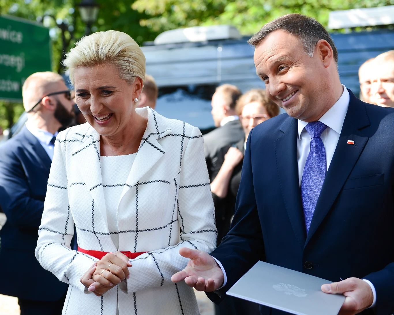 Agata i Andrzej Duda