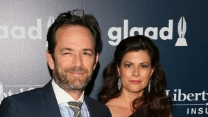 Luke Perry i Wendy Madison Bauer