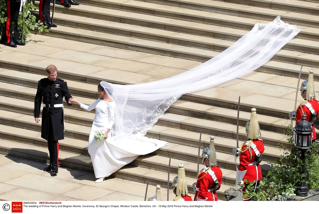 Księżna Meghan i książę Harry pobrali się 19 maja 2018 roku, fot. REX/Shutterstock/EAST NEWS Księżna Meghan i książę Harry pobrali się 19 maja 2018 roku, fot. REX/Shutterstock/EAST NEWS