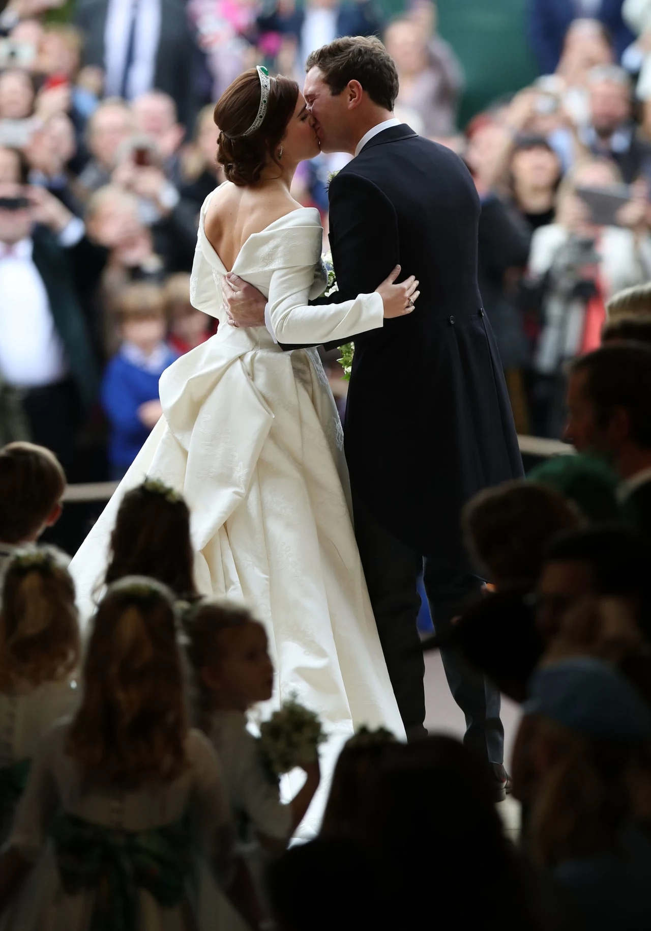 Ślub księżniczki Eugenii i Jacka Brooksbanka odbył się 12 października 2018 roku, fot. Yui Mok/Press Association/East News Ślub księżniczki Eugenii i Jacka Brooksbanka odbył się 12 października 2018 roku, fot. Yui Mok/Press Association/East News