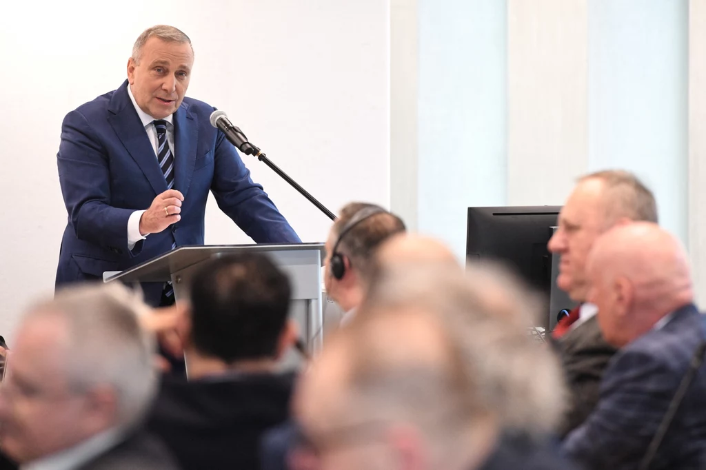 Przewodniczący PO Grzegorz Schetyna podczas Forum Bezpieczeństwa "20 lat w Sojuszu Północnoatlantyckim" Przewodniczący PO Grzegorz Schetyna podczas Forum Bezpieczeństwa "20 lat w Sojuszu Północnoatlantyckim"