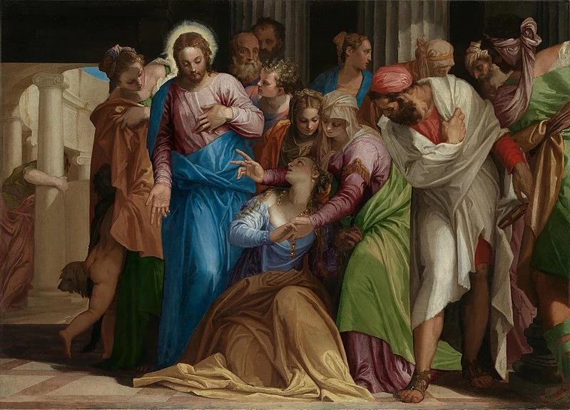 Nawrócenie Marii Magdaleny przedstawił między innymi Paolo Veronese (domena publiczna)