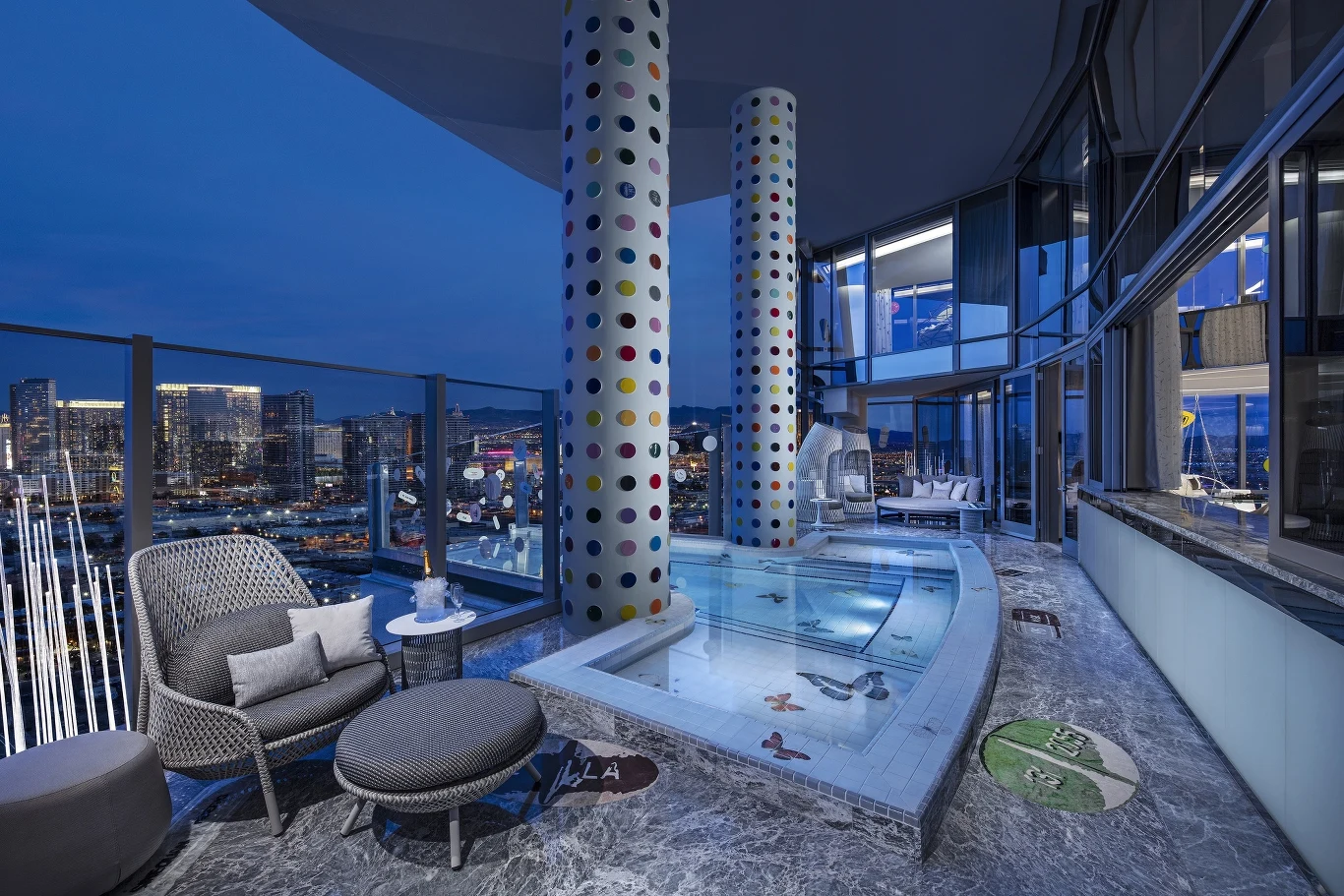 Empathy Suite w Palms Casino Resort, Las Vegas