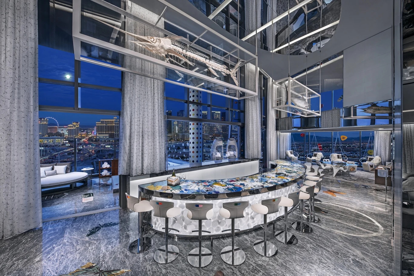 Empathy Suite w Palms Casino Resort, Las Vegas