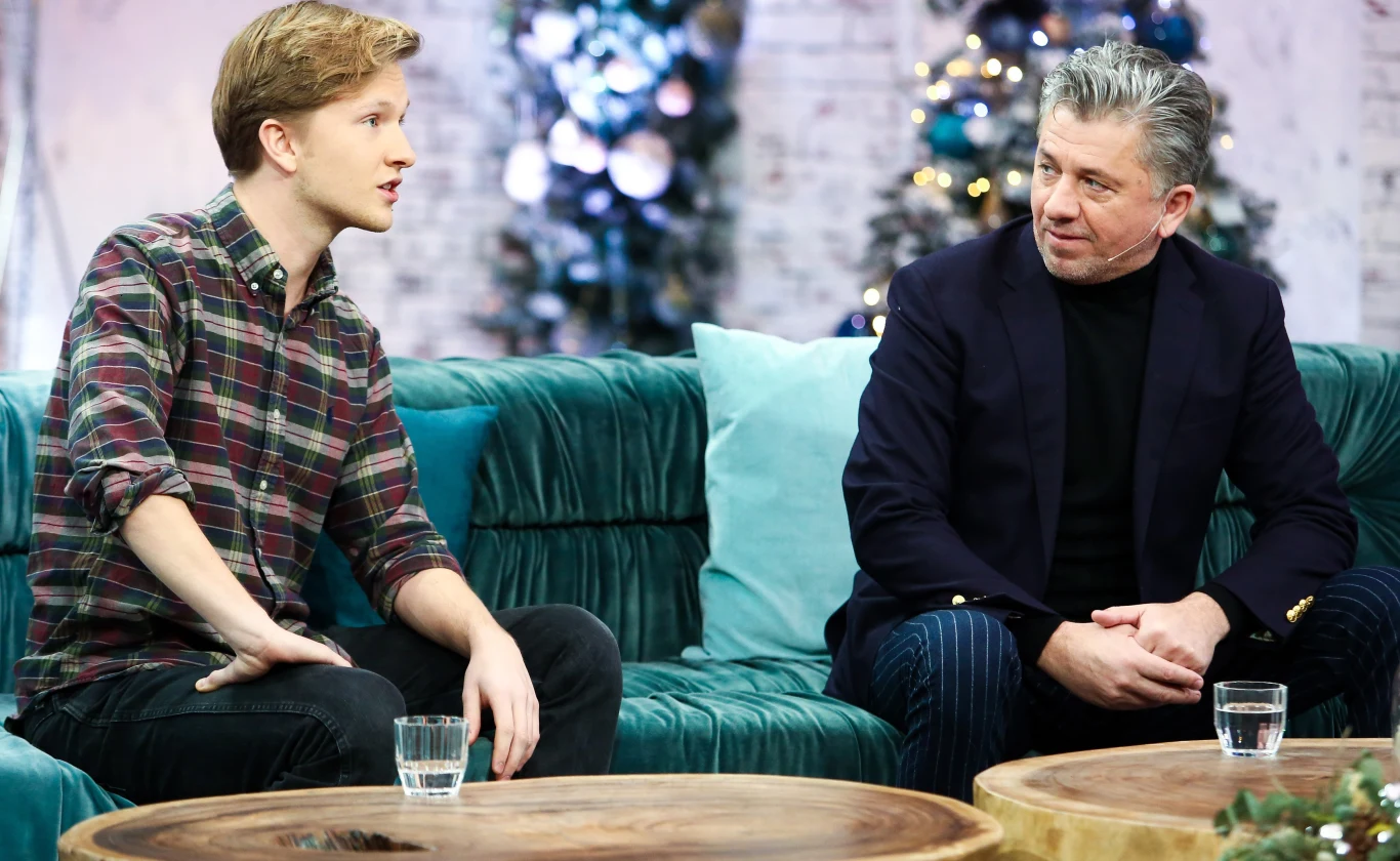 Janusz Józefowicz z synem Jakubem Janusz Józefowicz z synem Jakubem