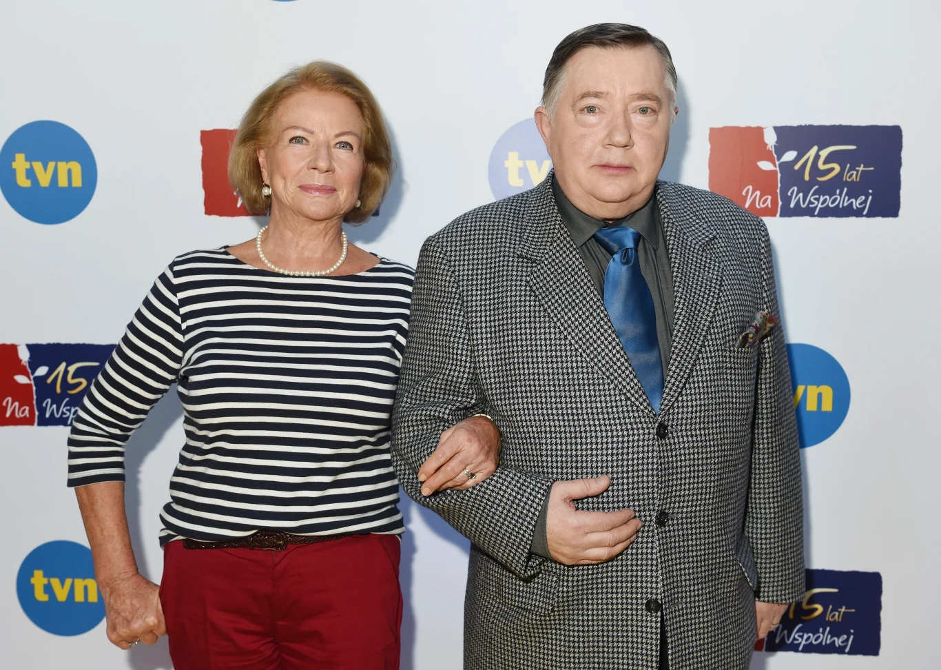 Bożena Dykiel i Mieczysław Hryniewicz, czyli małżeństwo Ziębów z serialu "Na Wspólnej" Bożena Dykiel i Mieczysław Hryniewicz, czyli małżeństwo Ziębów z serialu "Na Wspólnej"