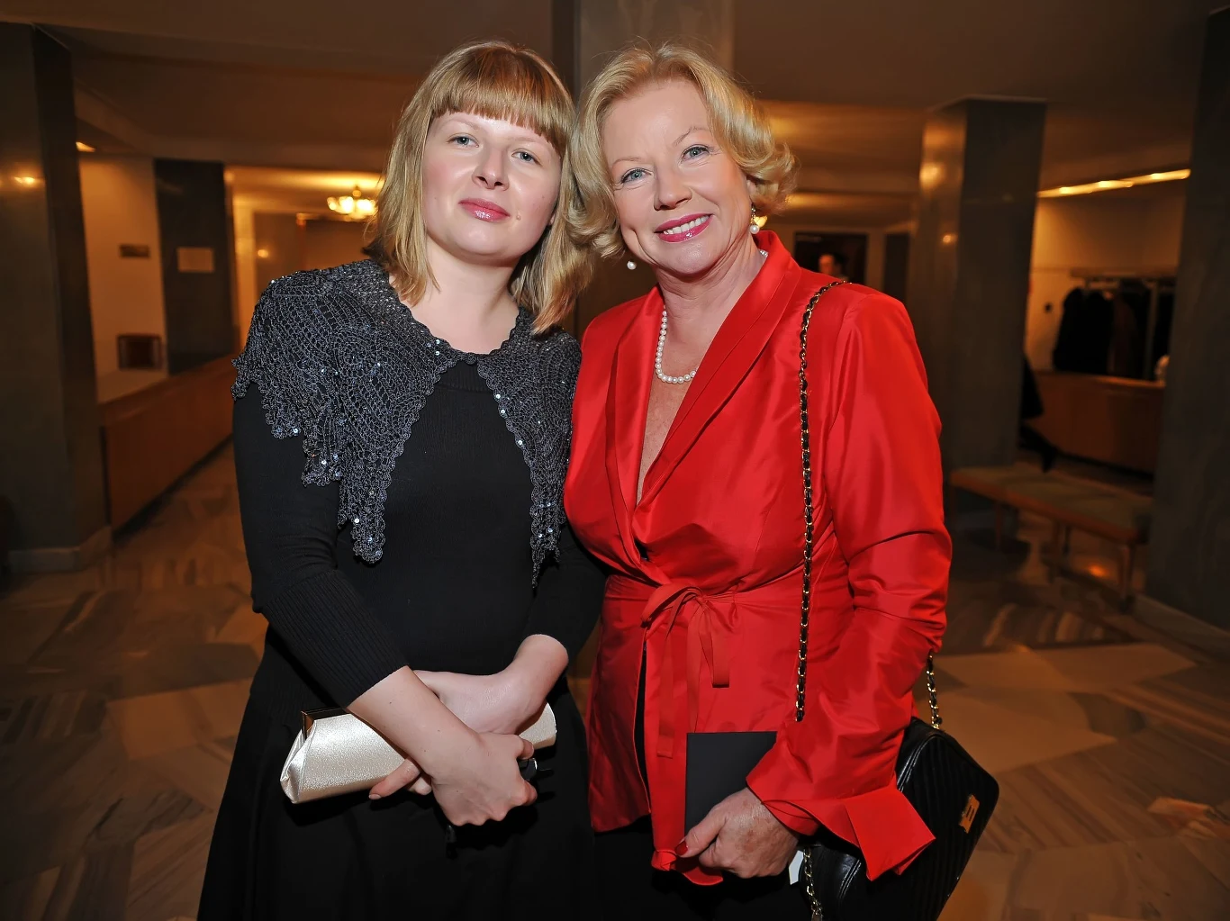 Bożena Dykiel z córką Marią, rok 2007 Bożena Dykiel z córką Marią, rok 2007