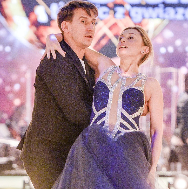 Justyna Żyła, Tomasz Barański podczas treningu do "Tańca z gwiazdami" Justyna Żyła, Tomasz Barański podczas treningu do "Tańca z gwiazdami"