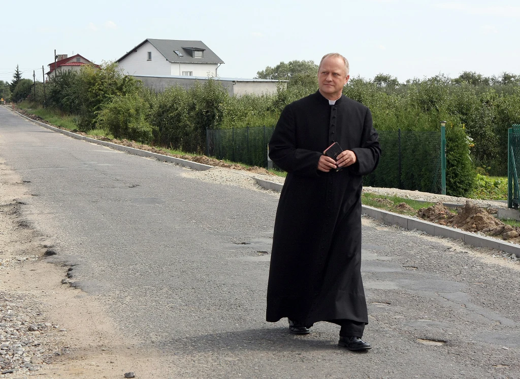 Edward Żentara na planie zdjęciowym/Fot. Telus Edward Żentara na planie zdjęciowym/Fot. Telus