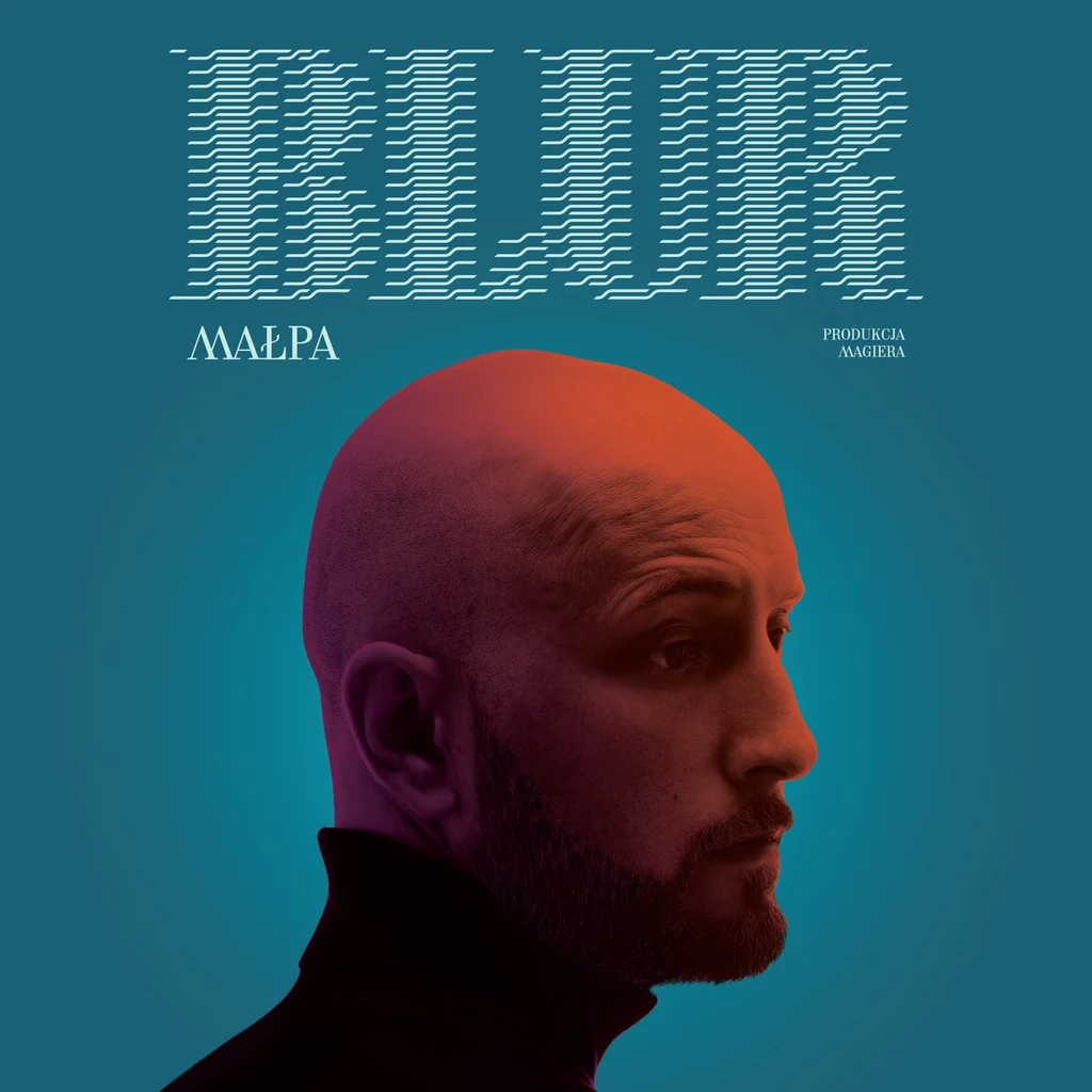 Małpa na okładce "Blur"