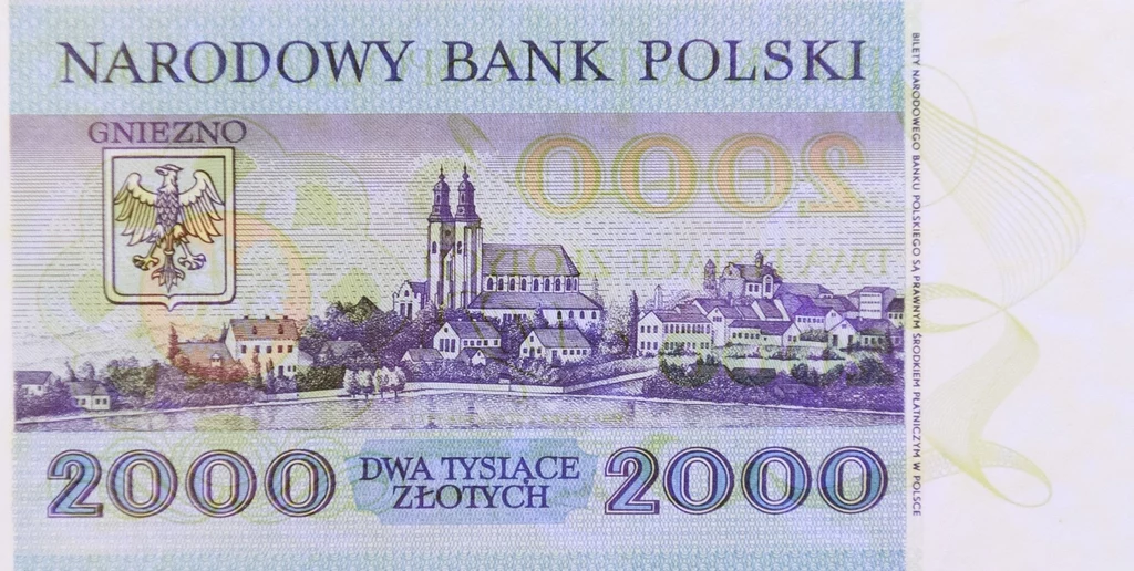 2000 złotych. Najwyższy nominał z tajnej "wojennej" serii o kryptonimie E-71