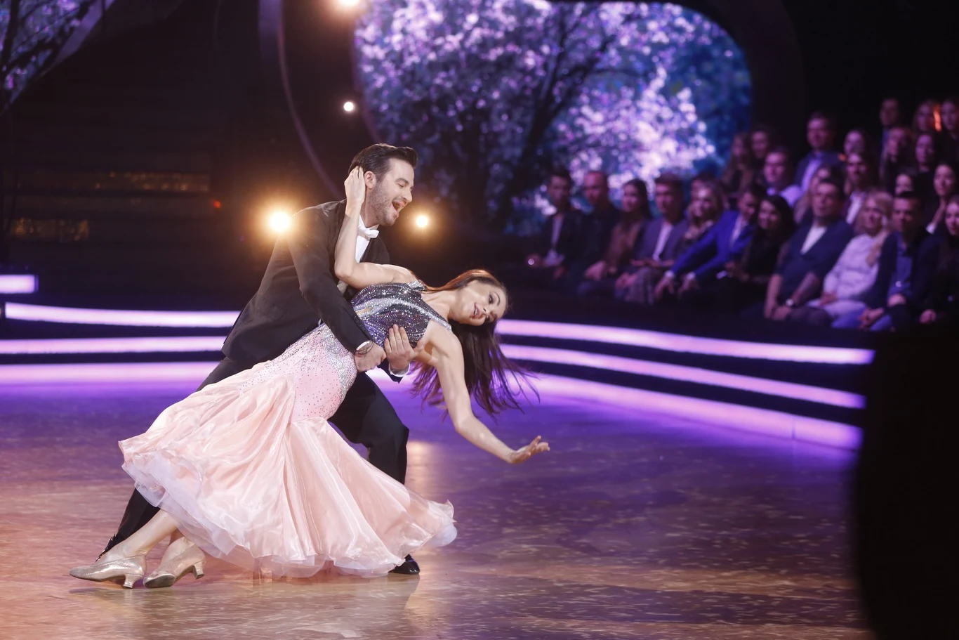 Stefano Terrazzino i Agnieszka Radwańska