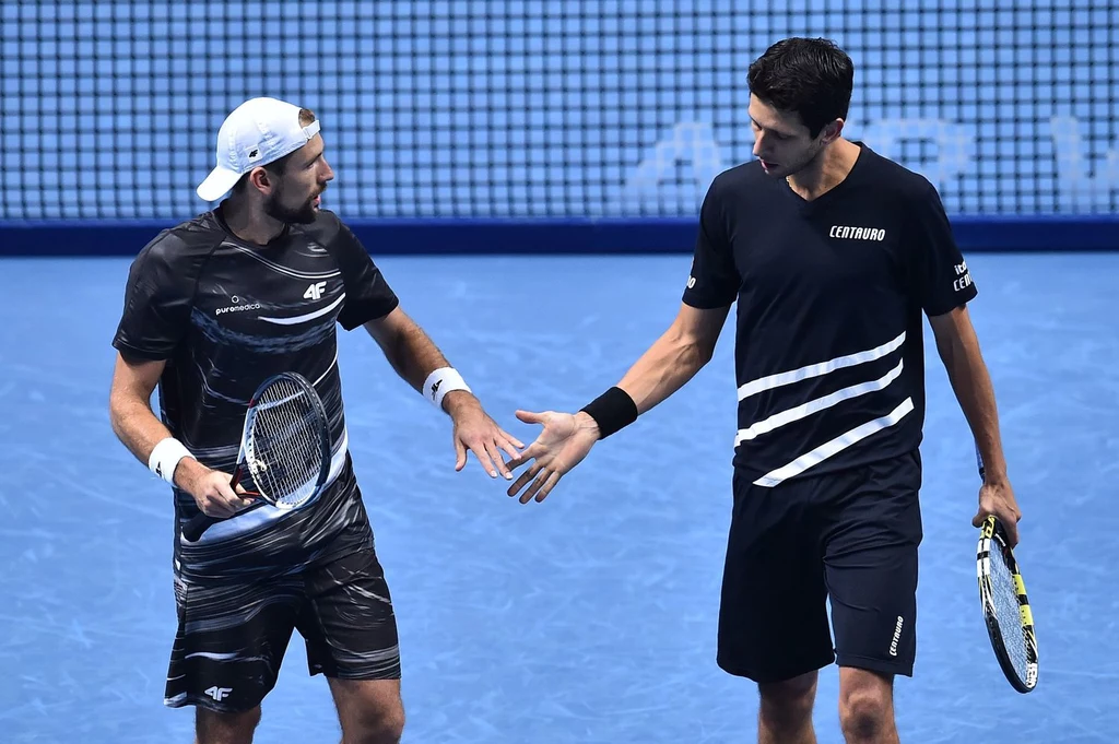 Łukasz Kubot (z lewej) i Marcelo Melo Łukasz Kubot (z lewej) i Marcelo Melo