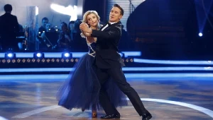 Justyna Żyła i Tomasz Barański tańczą foxtrota