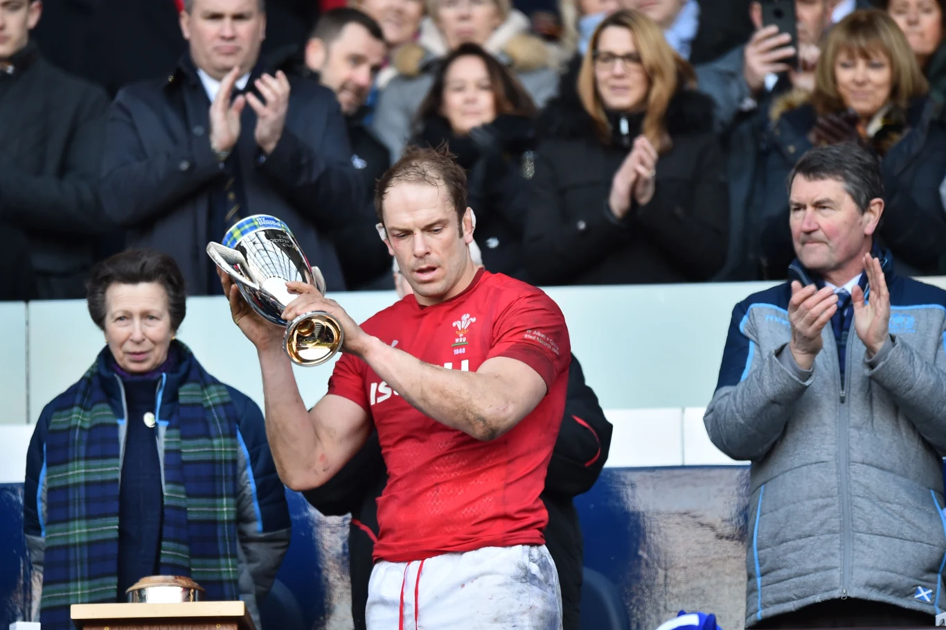 Kapitan Walii Alun Wyn Jones