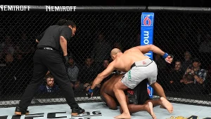 Junior Dos Santos (górą) pokonał Derricka Lewisa