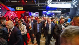 Premier Mateusz Morawiecki podczas Intel Extreme Masters 2019