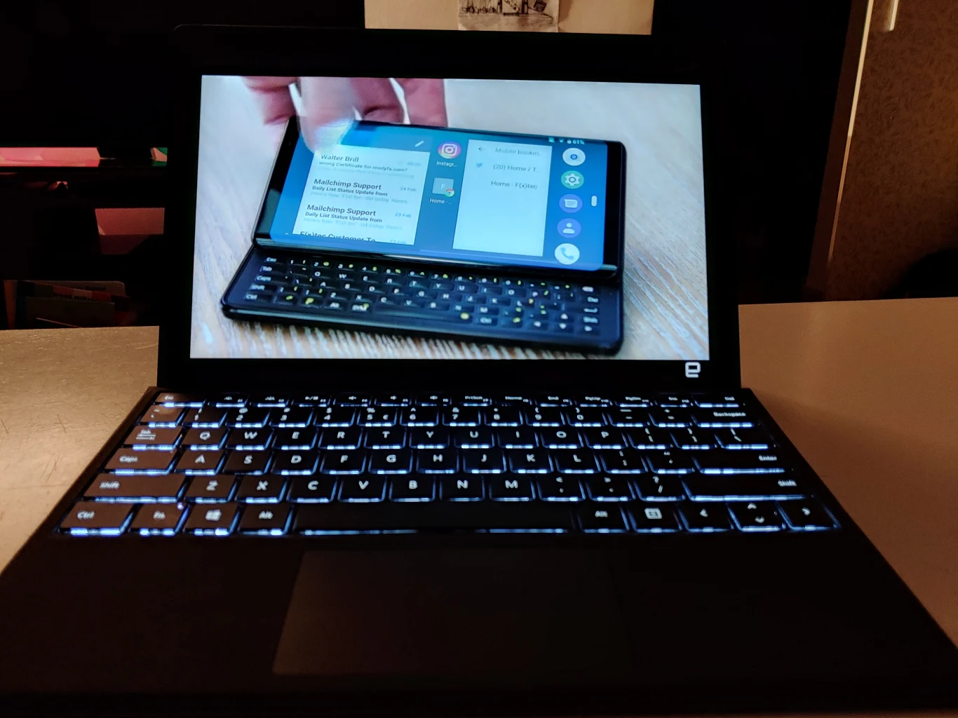 Zdjęcie wykonane LG V40 ThinQ