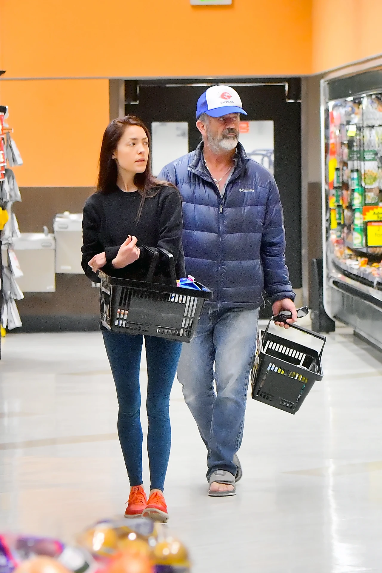 Mel Gibson z partnerką Mel Gibson z partnerką