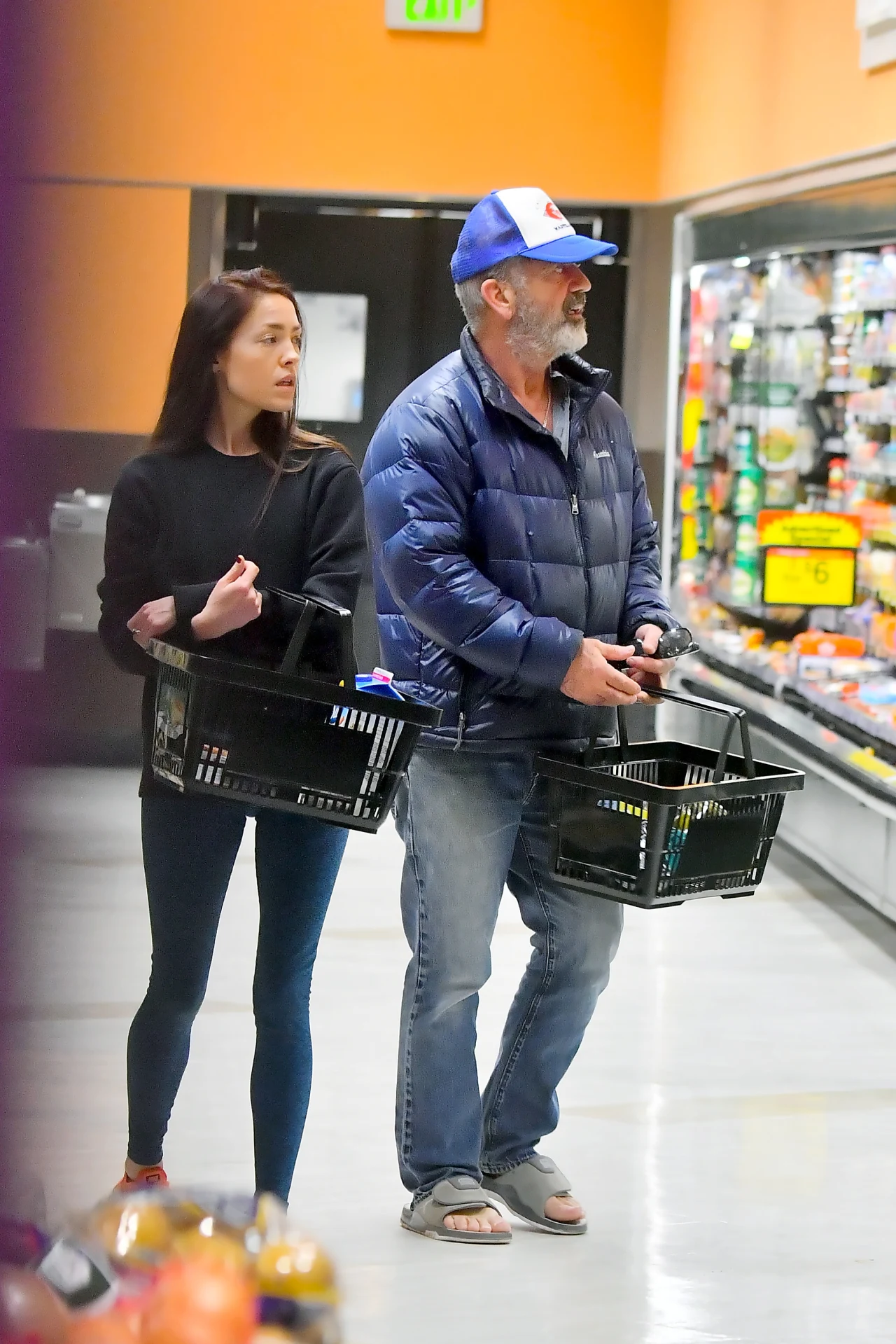 Mel Gibson z partnerką Mel Gibson z partnerką