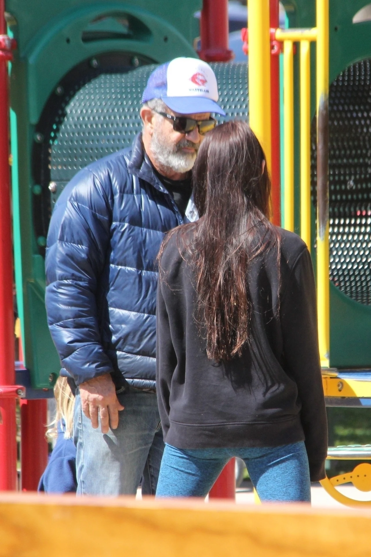 Mel Gibson z partnerką Mel Gibson z partnerką