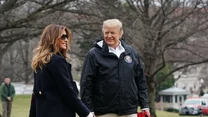 Melania Trump postawiła na sportowy styl