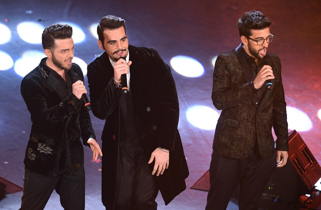 Il Volo podczas festiwalu San Remo 2019