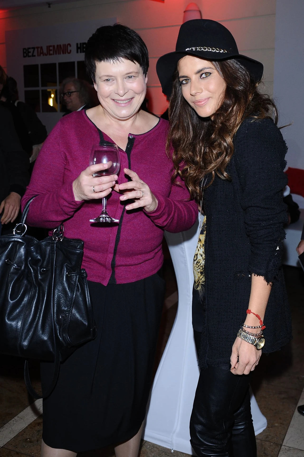 Ilona Łepkowska i Weronika Rosati