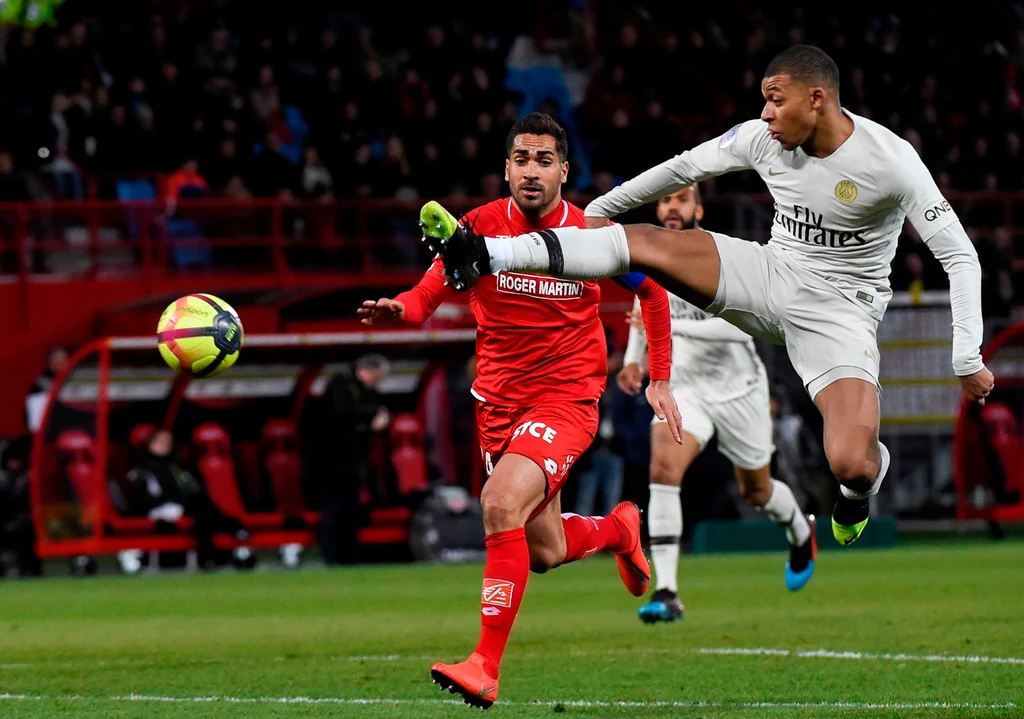 Kylian Mbappe w akcji